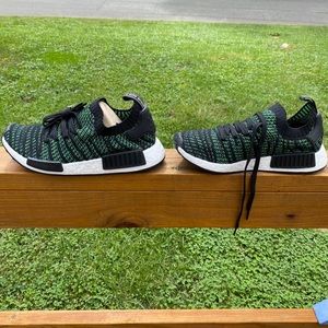Adidas NMD_R1 STLT Primeknit Noble Green Men Shoes